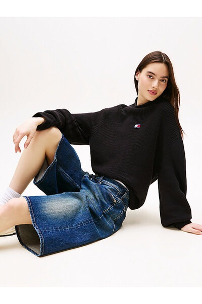 Tommy Hilfiger Dámský černý pletený svetr