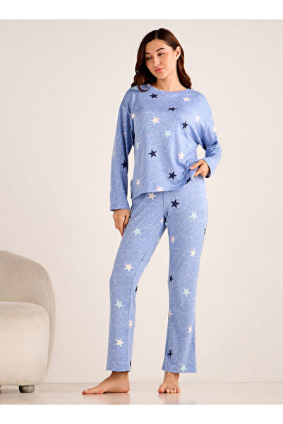 FAV طقم بيجامة تي شيرت وبنطال