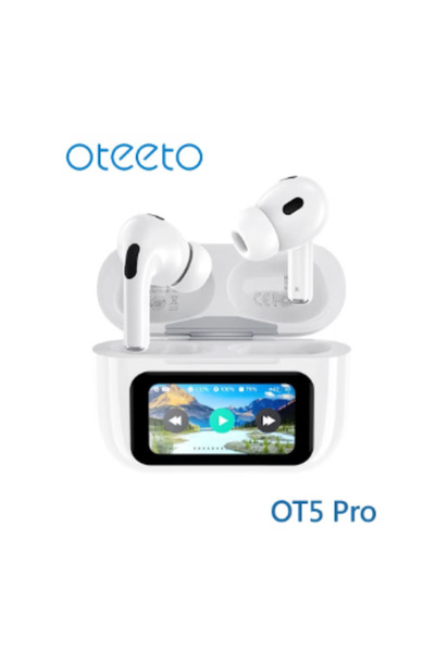 OTEETO سماعة أذن لاسلكية ANC02 – عزل صوت، ذاكرة MP3 8GB، صوت HiFi، تحكم باللم...