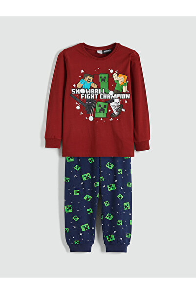 LC Waikiki Піжама для хлопчиків з принтом Minecraft