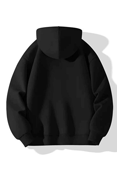FUWEAR Unisex Kapüşonlu Sweatshirt Battal - Büyük Beden Sweatshirt