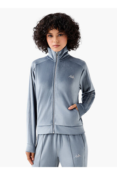 Kappa Women Velour Embellished Jacket