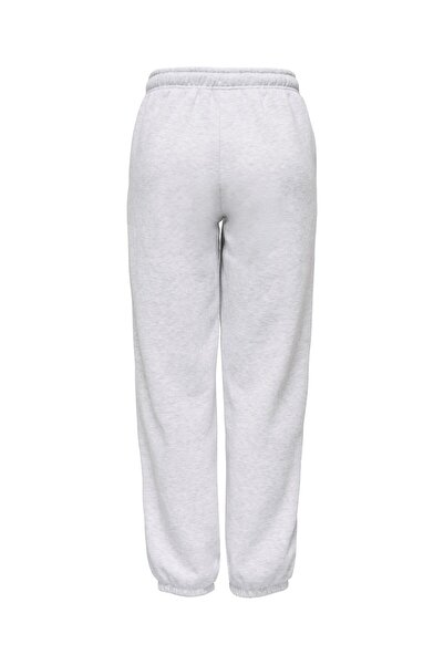 ONLY Onlbest Life Cuff Pant Swt Noos Women's Gray Sweatpants - 15357504