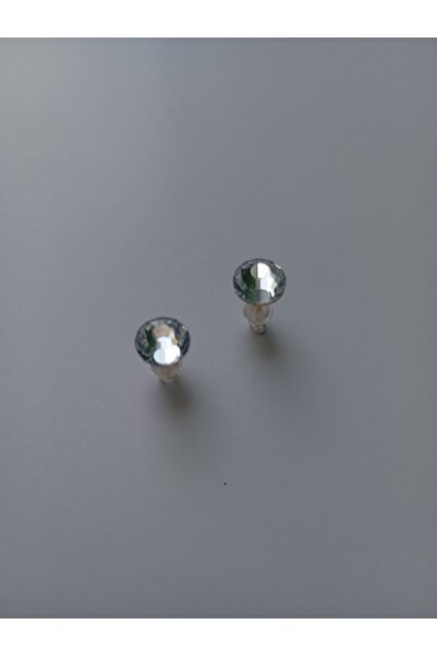 OEM 18K Gold Plated Earrings with Swarovski Crystal Clear 6mm