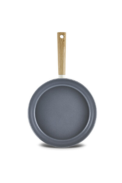 Karaca Швейцарска кристална кремообразна дървена 0 маслена незалепваща тиган ...