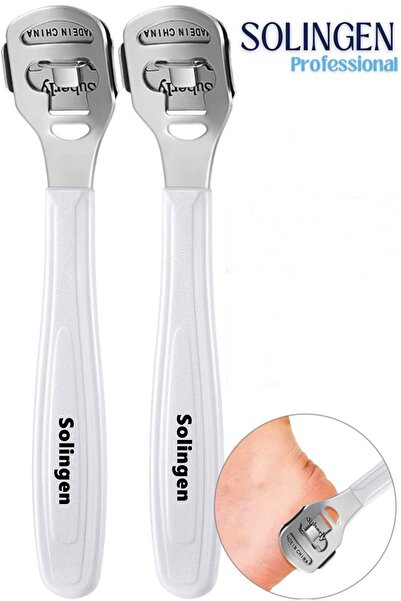 MasterCar Solingen Ocean 2'li Raspa Aleti - Jiletli Ayak Topuk Törpüsü Nasır Temizleyici Jiletli Topuk Törpüsü