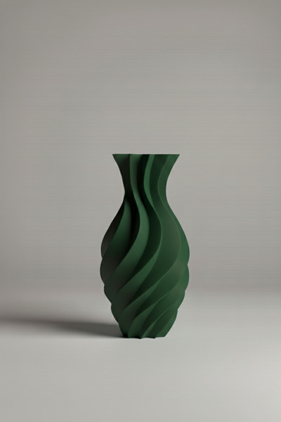 Smile3D Dekoratif Vazo 20 cm 3d Ağır Baskı