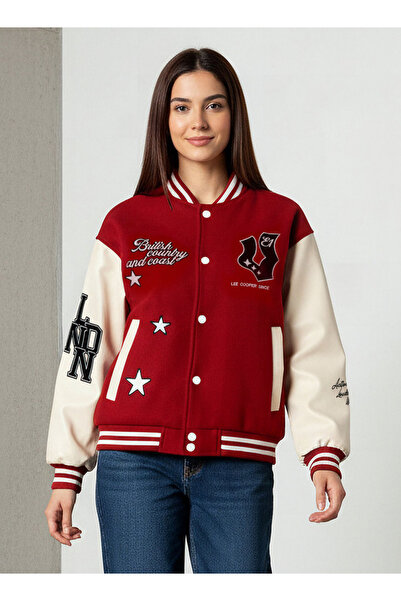 Lee Cooper سترة بومبر مطرزة