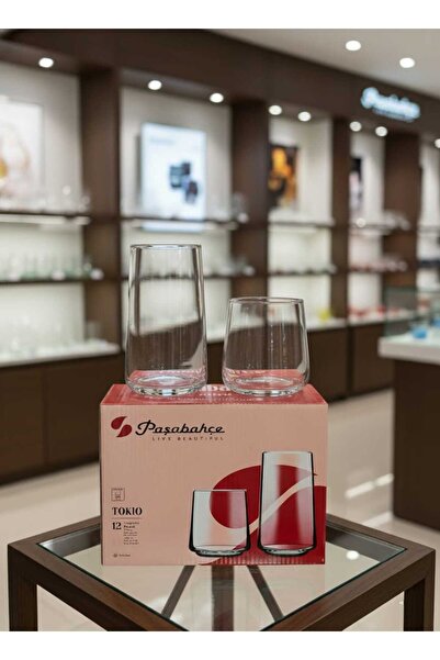 Paşabahçe Su Bardakları 12 parça TOKIO Cam
