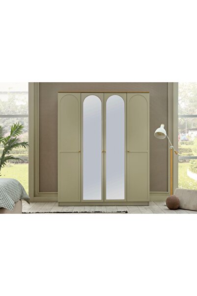 Vivense CAPRA BOHEM GENÇ ODASI GARDIROBU, 4 KAPAKLI