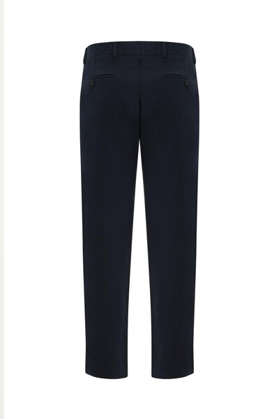 Plus Scorpion Men's Fabric Trousers Slim Fit – Black, Navy Blue, Beige, Light Grey, Anthracite, Mink – Flexible Comfortable Classic