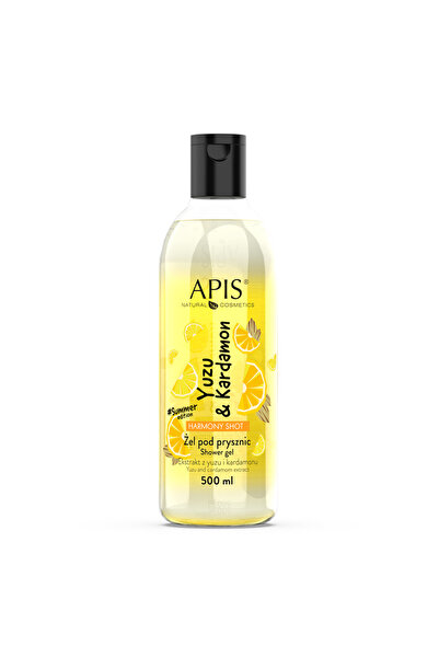 Apis Natural Cosmetics Gel de dus revigorant Energy Shot cu cardamon si yuzu,...