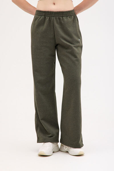 Pulsar Βασικό φούτερ με φαρδύ πόδι χακί