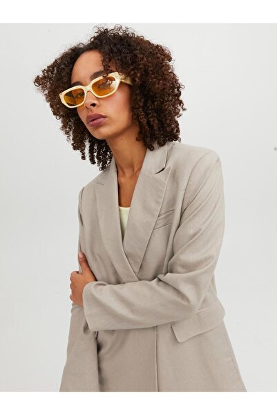 Jack & Jones Women's Linen Double-Breasted Jacket - Mary