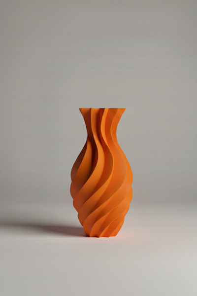 Smile3D Dekoratif Vazo 20 cm 3d Ağır Baskı