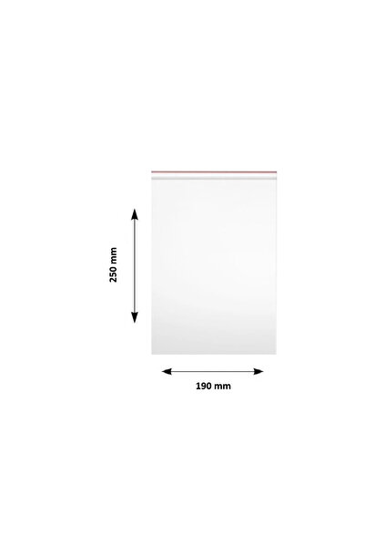 Clarina Pungi ziplock Clarina, 190 x 250 mm, 100/set