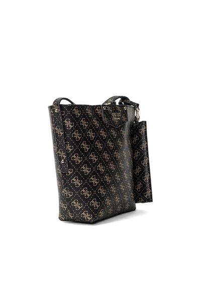 Guess Brown Faux Leather Crossbody Bag for Women