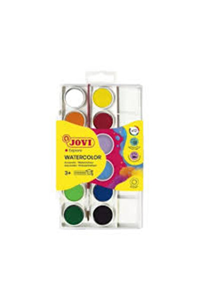 Jovi Jovi Watercolor Solids 22mm Set of 12 Colors