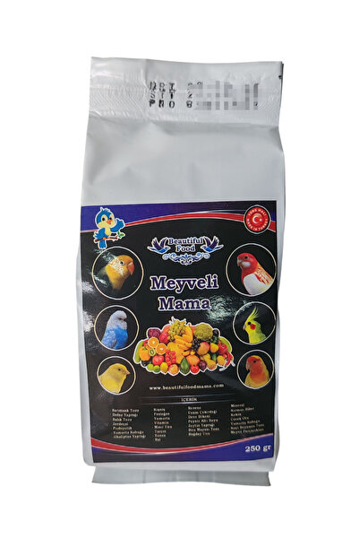 BEAUTİFULFOOOD Beautiful Food Mama 250 gr Meyveli Kuş Maması