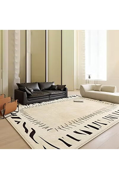 KEKE سجادة من الكشمير الصناعي بتصميم عصري، 160×230 سم