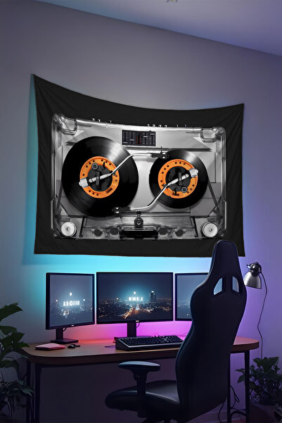 RUGRUMBA Тапети с музикална тематика – висококачествена тъкан, гоблен за стена