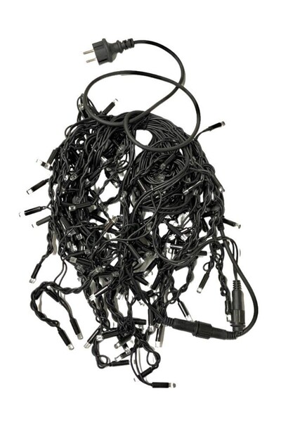 Tescomak Christmas installation, light curtain, 160 LEDs, length 5m/1m, cold white light