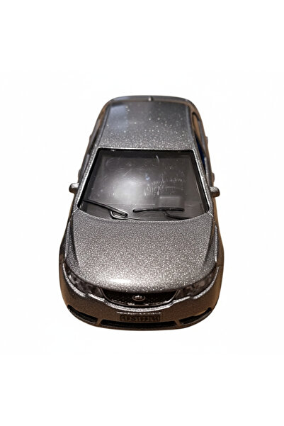 Vision XXI Kia Forte Car, Metal Model, Diecast, Scale 1:32, Spring Mechanism, 12 cm, Metal Gray