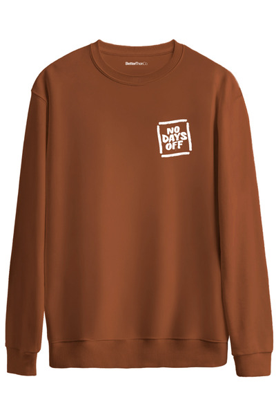 BetterThanCo سترة داي أوف مطبوع ذات الرقبة الدائرية قصة فضفاضة