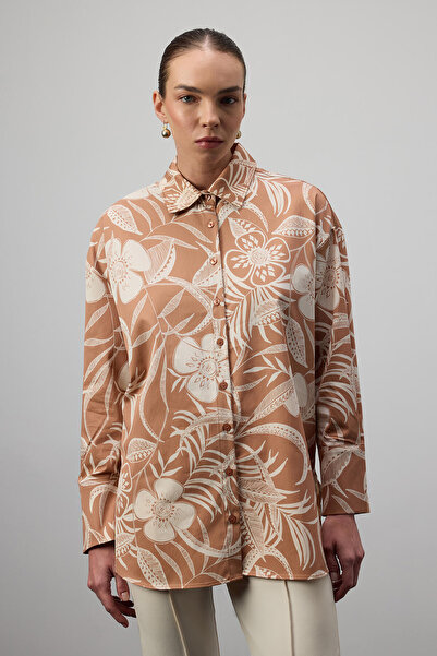 Touché Privé Patterned cotton shirt