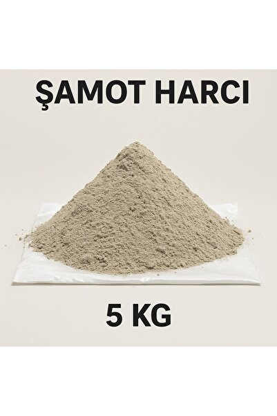 KORTAS KORTAŞ ŞAMOT HARCI ATEŞ TUĞLASI ÖRGÜ HARCI 5 KG