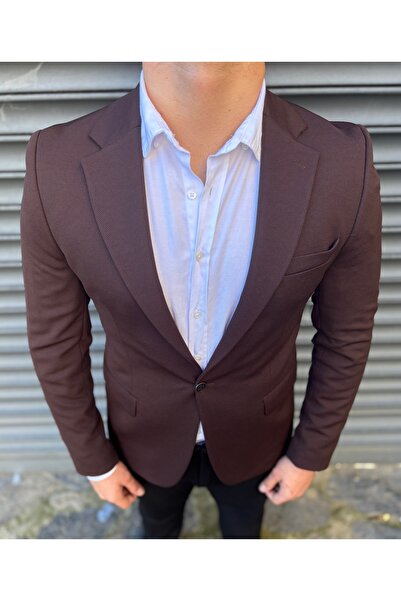 SABRİ ZENGİN Jachetă blazer slim fit pentru bărbați