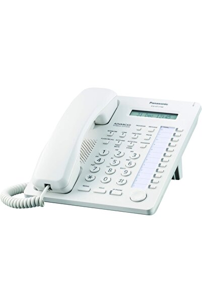 PANASONIC KX-AT7730 Corded PBX Phone with Display - White