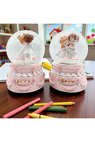 Sense Büyük Boy Kurmalı Sesli Kar Küresi