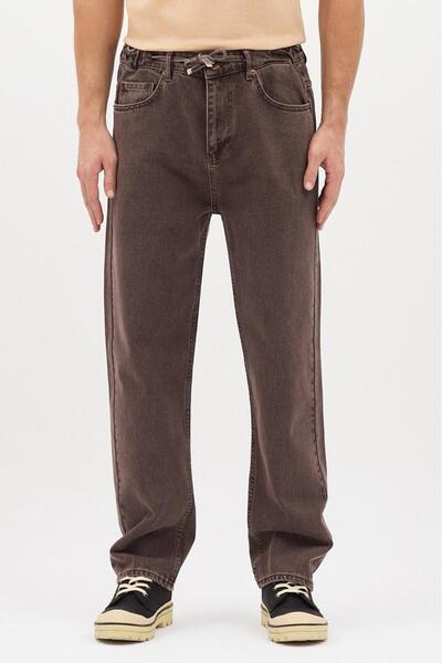 Oksit Reax 896 Baggy Loose Fit Jeans with Elastic Waistband