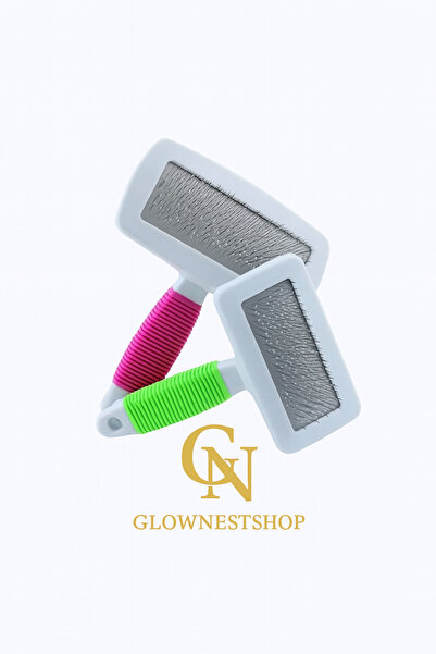 GlowNestshop Pet Grooming Brush - Wire