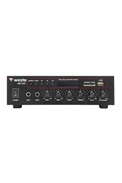 Westa WM-750U 80 WATT MİXSER AMFİ