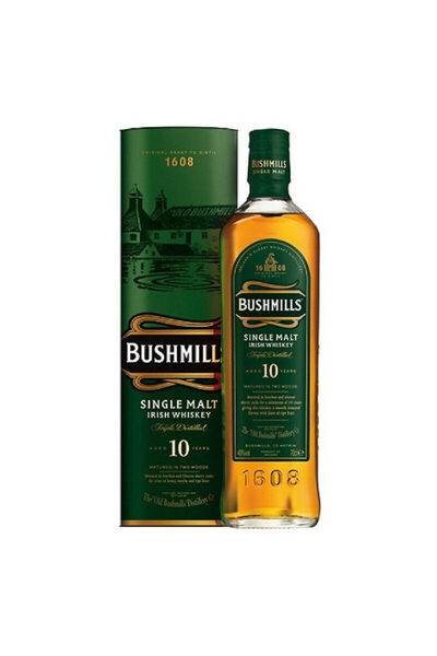 Bushmills Irish Whiskey Single Malt 10 Years 40% 0.7L