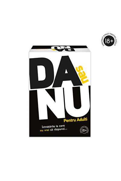 As YES OR NO BOARD GAME FOR ADULTS IN ROMANIAN