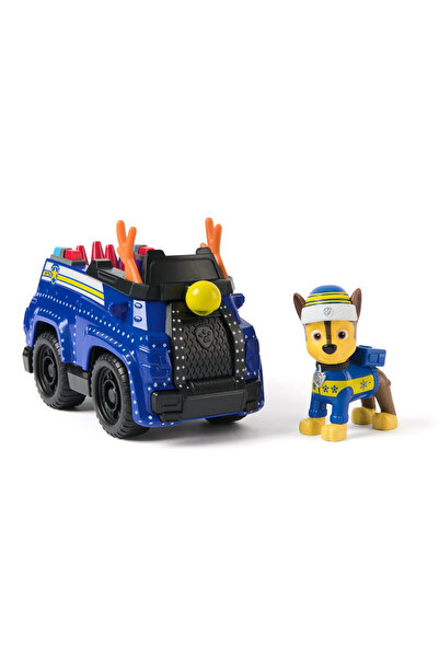PAW PATROL Chase Vehicle with Christmas Accessories