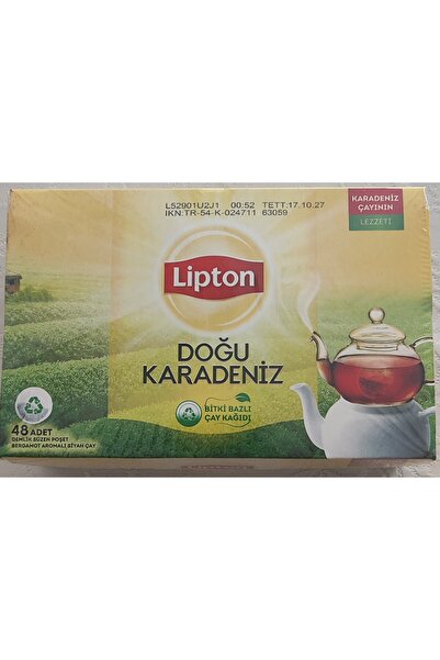 Lipton Doğu Karadeniz Demlik Siyah Çay 48'Li 153 G