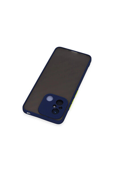 Mepura Xiaomi Redmi 12C Case Montreal Silicone Cover - Navy Blue
