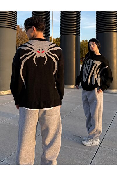 zaee Özel Seri Spider Oversize Triko Kazak