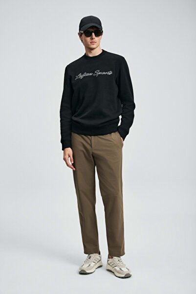 Lufian 112030170 Loved Men's Sweatshirt Black