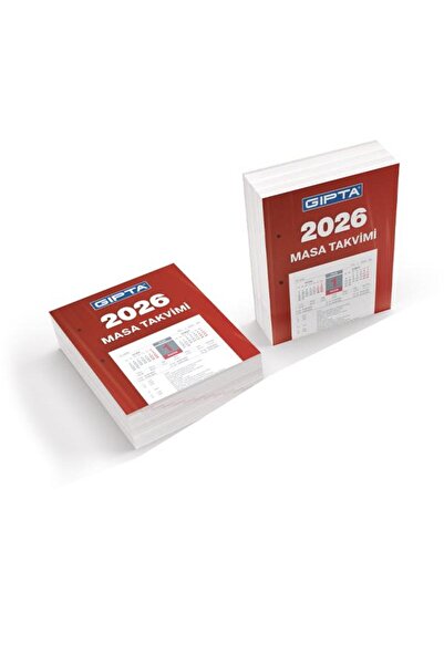 OFİSİNN Gıpta 2026 Blok Masa Takvimi 10x13 cm 2 Adet