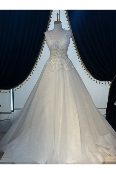 Miss Monalisa Moda Taş İşlemeli Gelinlik