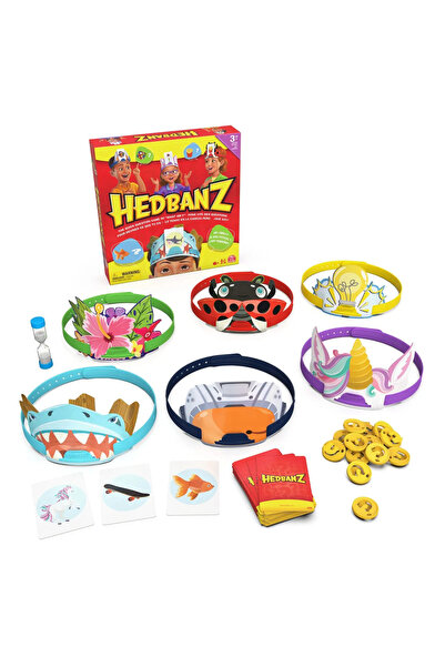 Spinmaster HEDBANZ Family Guessing Board Game - Ages 6 to 15