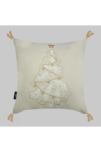 Sarev Merri Throw Pillow 45X45 Ecru