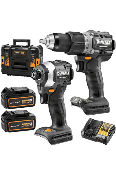 Dewalt Set de 2 burghie fără fir McLaren DCK 200 MP 2 T
