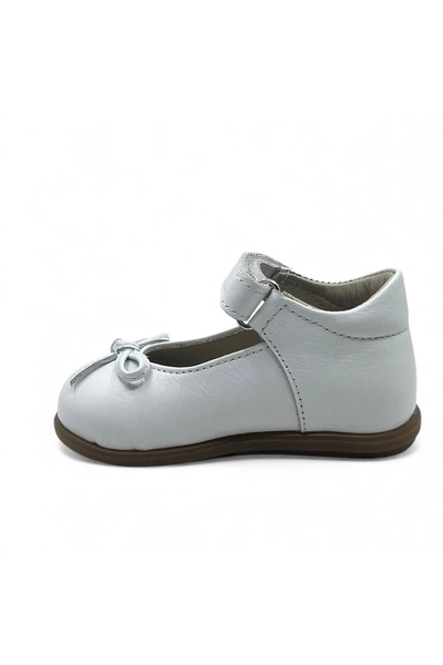 Perlina Leather Orthopedic Sole Baby Girl First Step Shoes