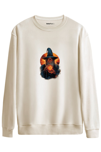 BetterThanCo The Power Of The Ring Принт на велосипедному комірі Oversize Sweatshirt